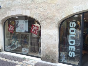 The "Soldes" are on!!