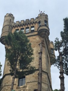 Norman on top of Bird's Eye Viewpoint - Monte Igueldo Tower